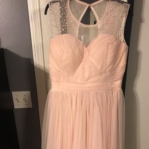 Blush pink dress